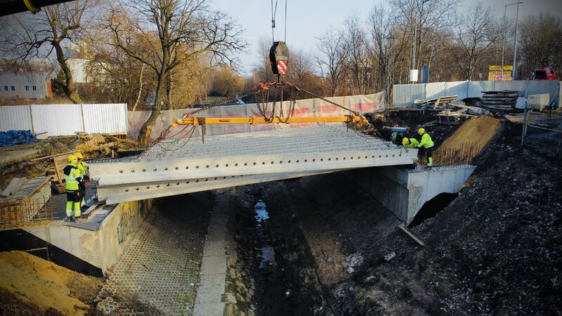 Most w ciągu ul. Gałeczki, Chorzów